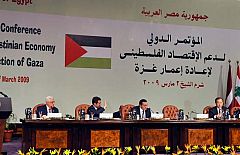 Mubarak inauguró la conferencia de donantes para Gaza con un llamamiento a la tregua