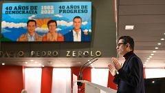 Bolaños acusa al PP de tratar de "controlar la democracia por la puerta de atrás" con su recurso al TC