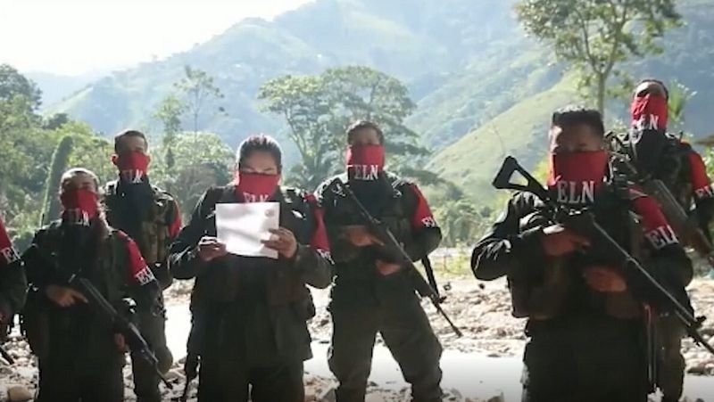 La guerrilla del ELN anuncia "un cese al fuego" en Colombia desde Nochebuena hasta el 2 de enero