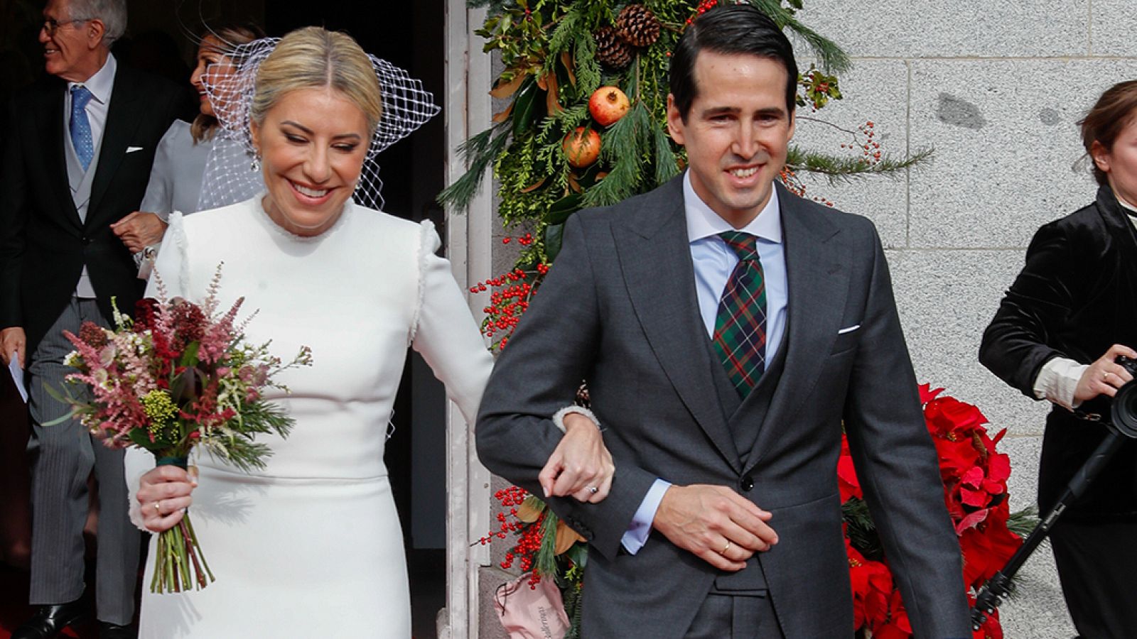 Cristina Reyes y Jorge Puras se han dado el 'sí quiero'