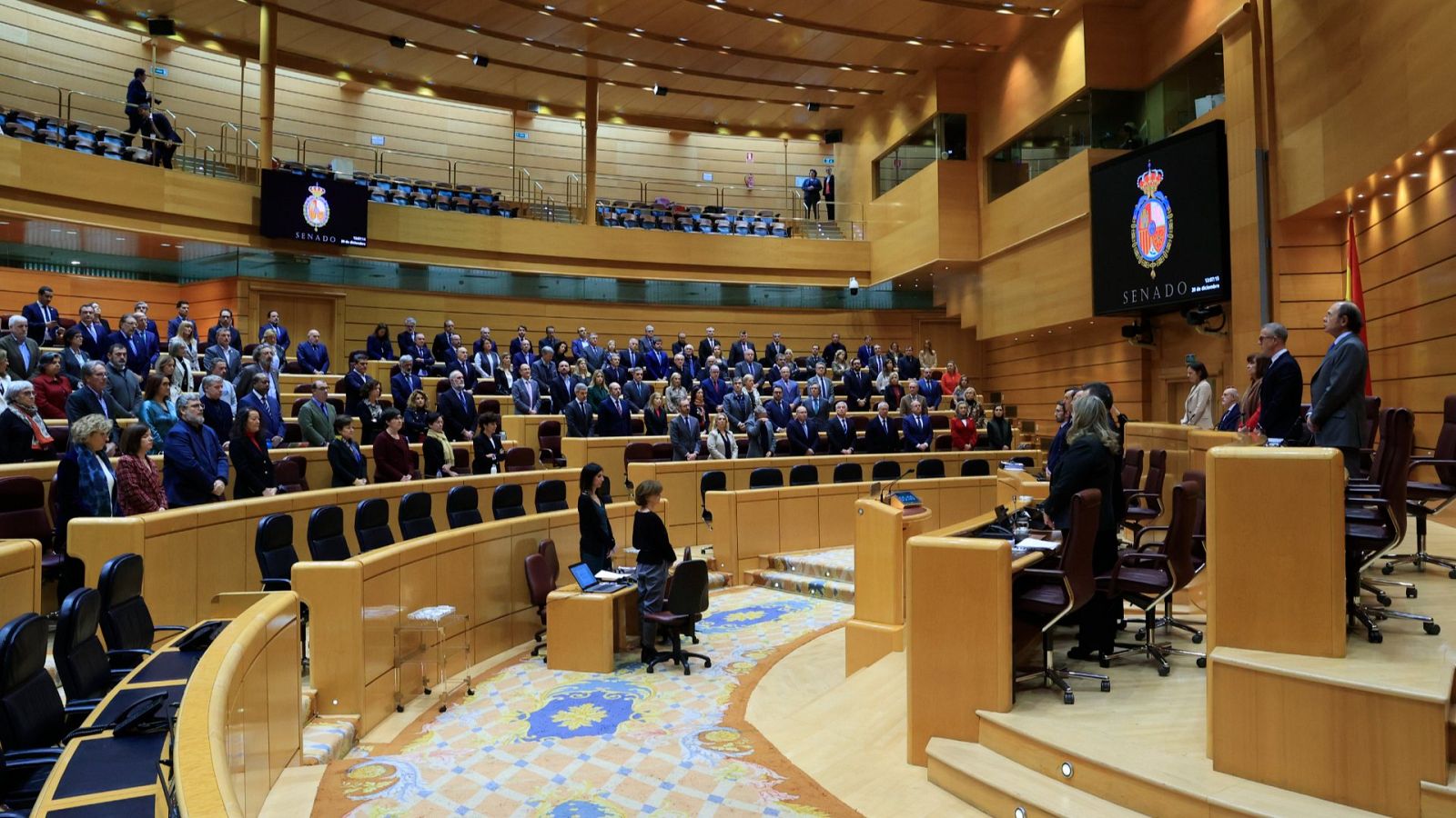 Imagen general del pleno del Senado
