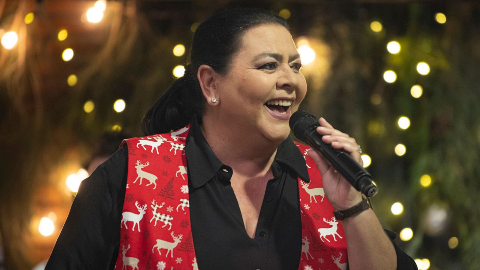 María del Monte, anfitriona del especial 'Al son de la Navidad', a las 19:00 horas en La 1