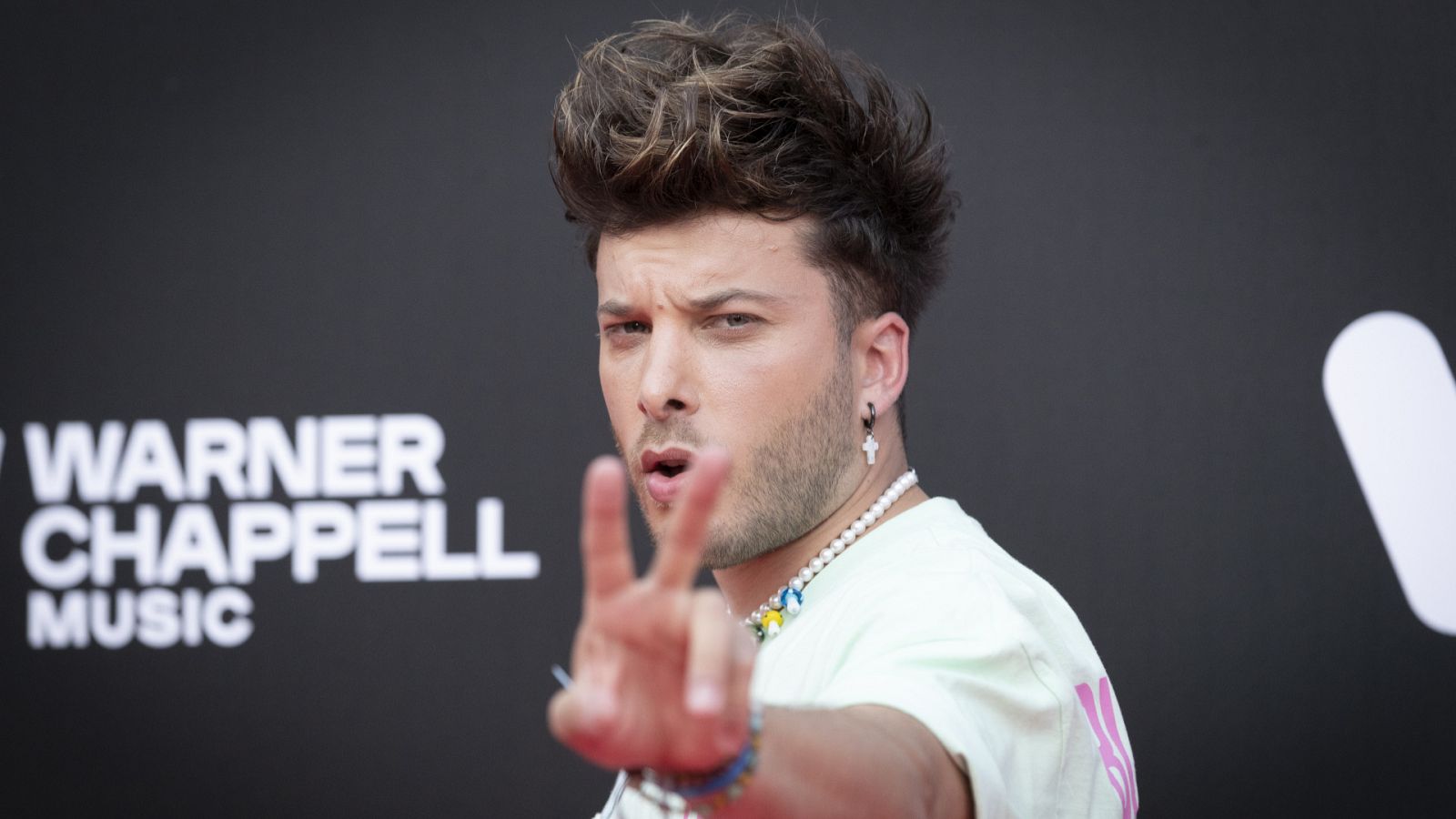 El cantante Blas Cantó