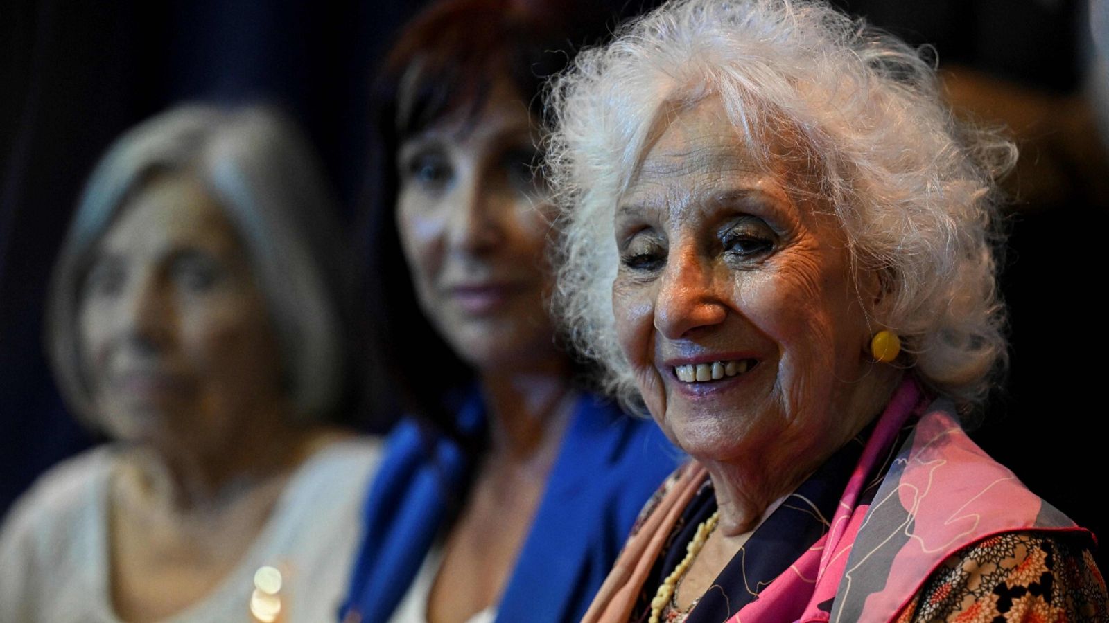 La presidenta de Abuelas de Plaza de Mayo, Estela de Carlotto.