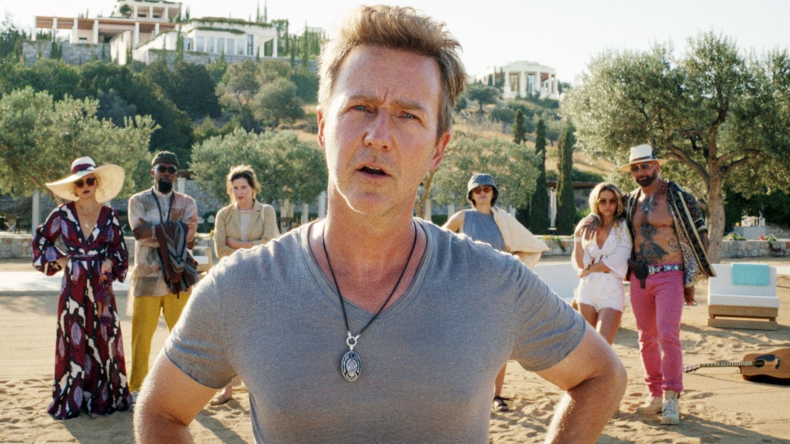 Edward Norton en 'Puñales por la espalda: El misterio de Glass Onion'