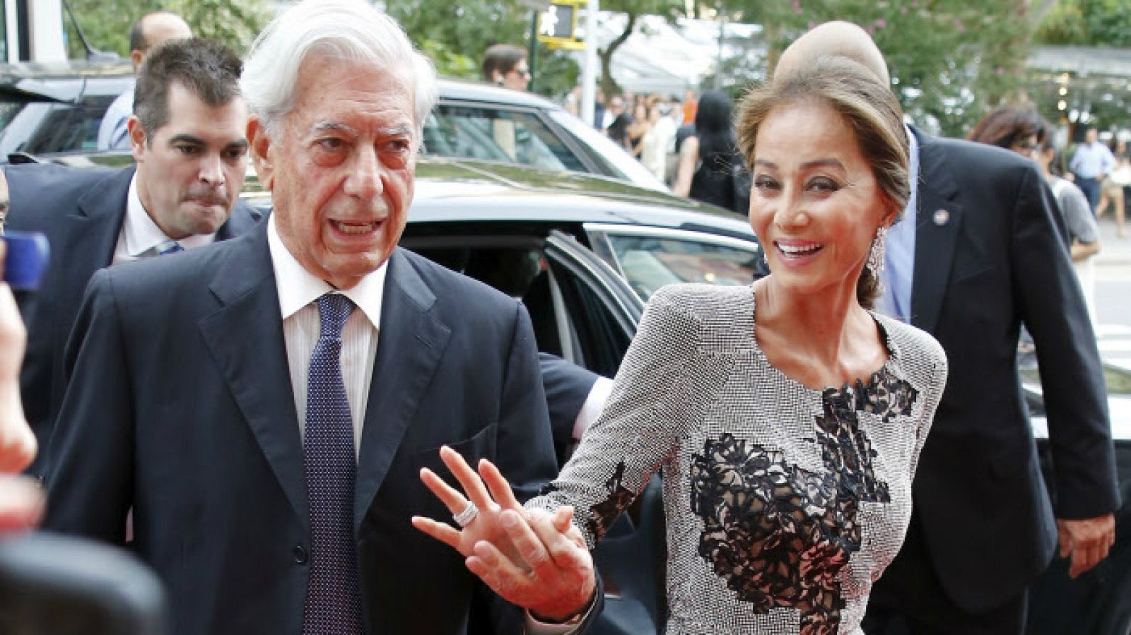 Mario Vargas Llosa e Isabel Preysler