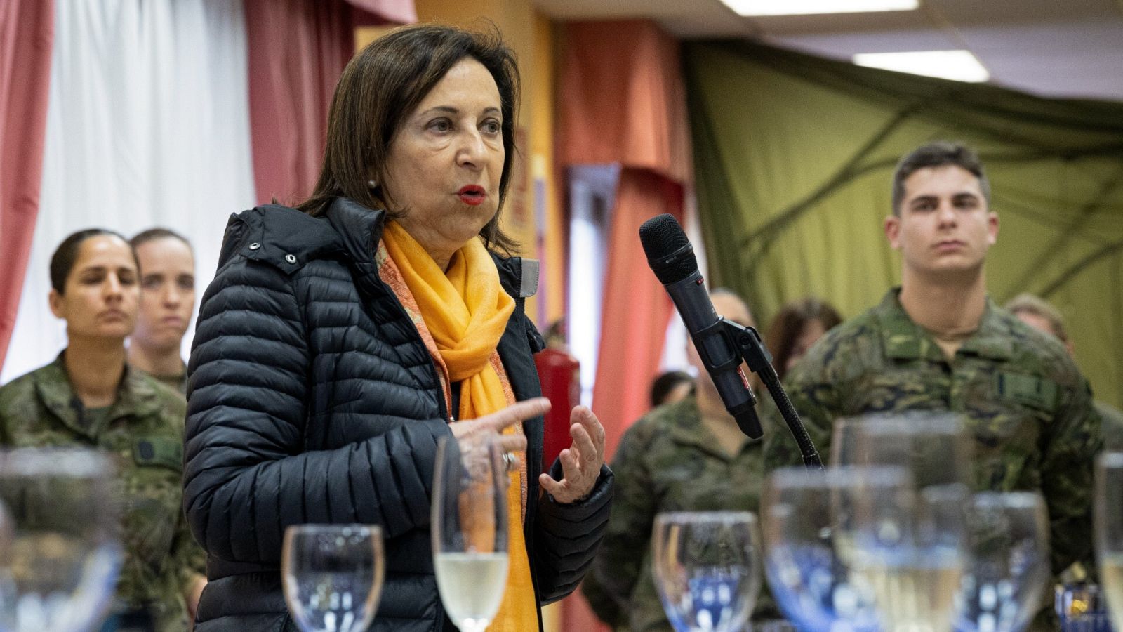La ministra de Defensa, Margarita Robles