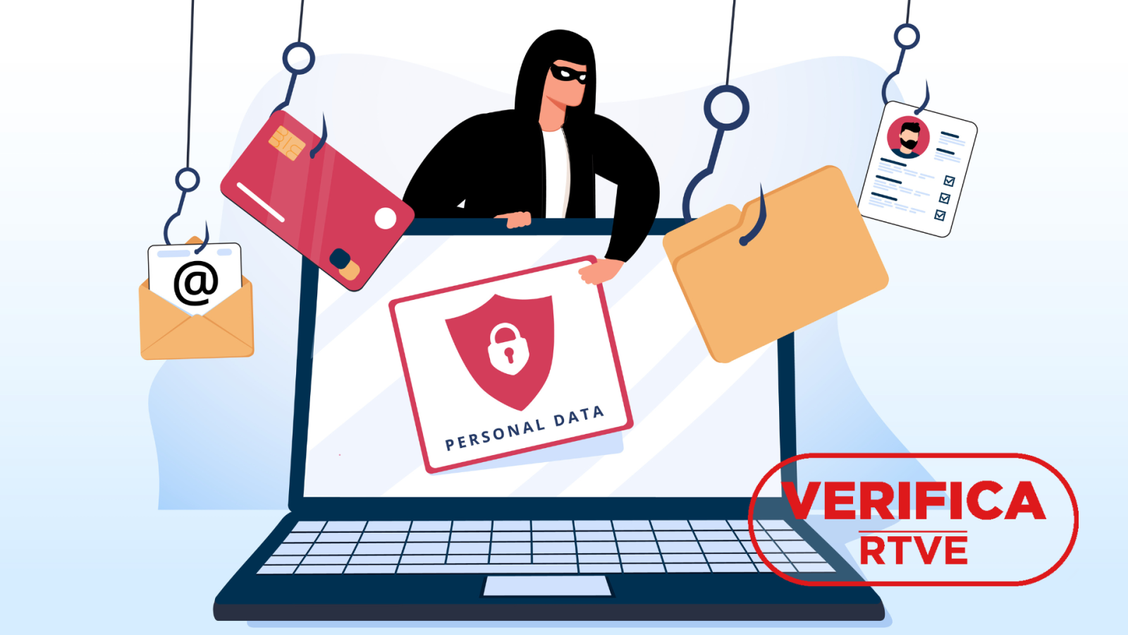 Imagen de archivo que muestra algunas de las técnicas que utilizan los ciberdelincuentes para robar datos personales