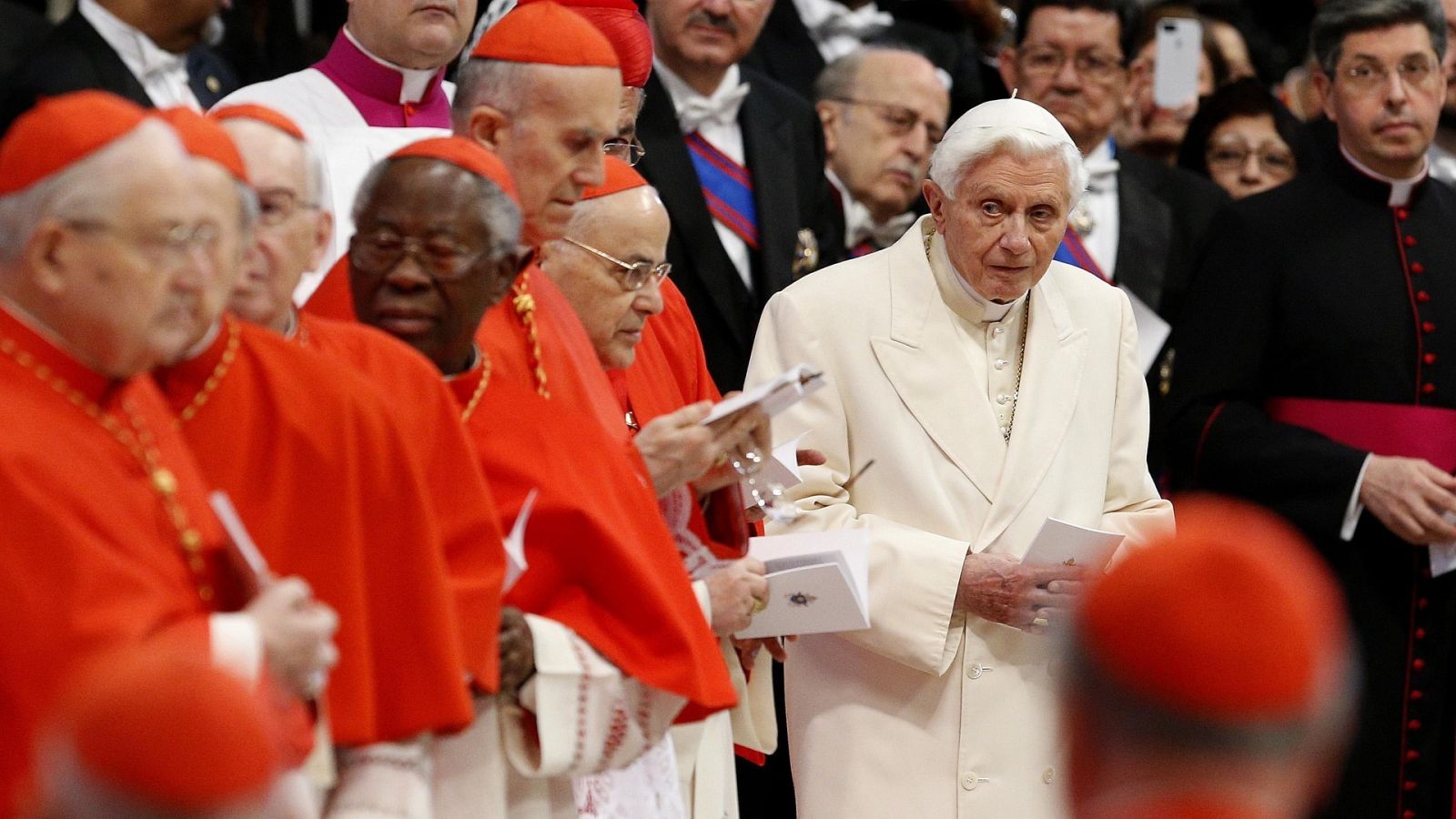 El papa emérito Benedicto XVI, en una imagen de archivo