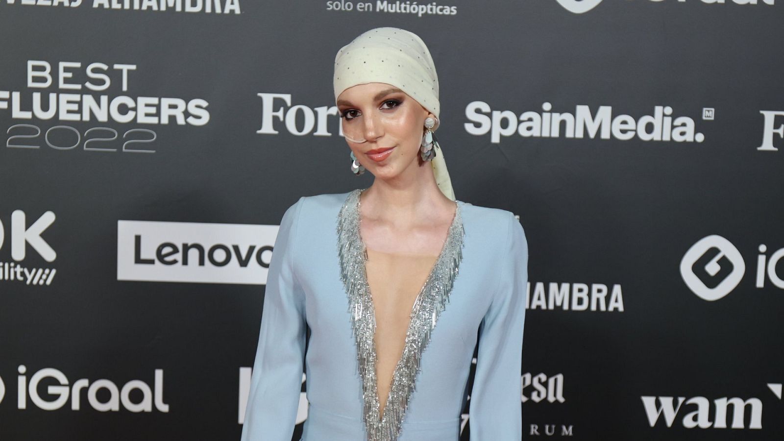 Elena Huelva en los premios Forbes Best Influencers 2022