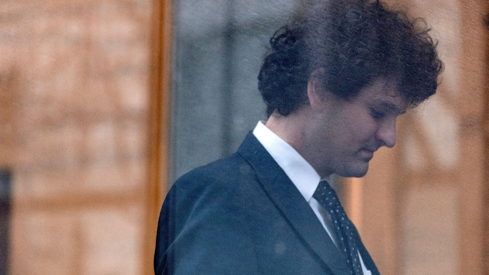 Sam Bankman-Fried en un tribunal de Nueva York