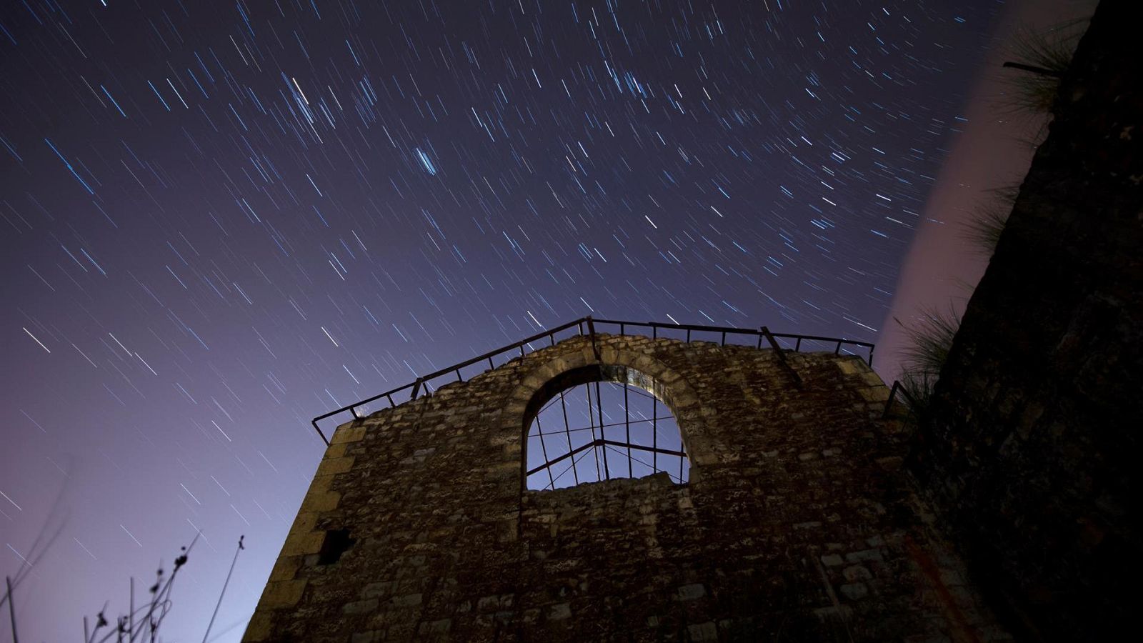 Cuadrántidas en la localidad cántabra de Hinojedo.