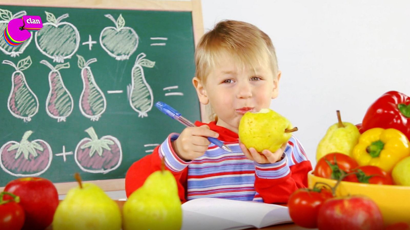 Imagen de la campaña a favor de la alimentación saludable