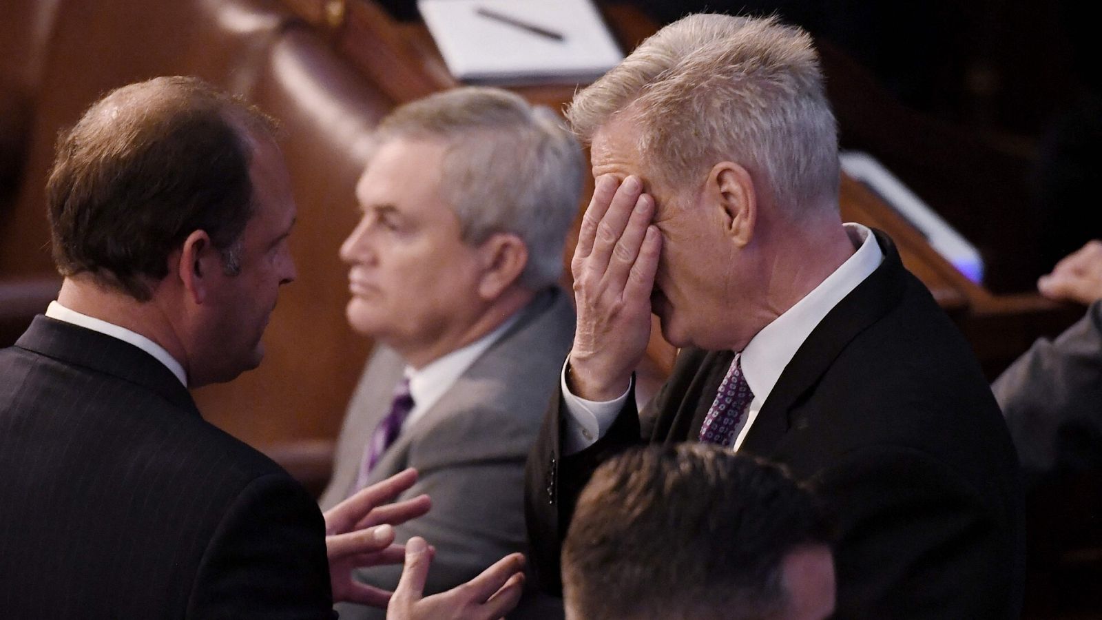 El líder republicano de la Cámara de Representantes de Estados Unidos, Kevin McCarthy