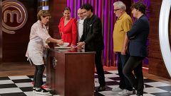 Toño Pérez a Anabel Alonso en MasterChef Navidad: "El plato está de diez"