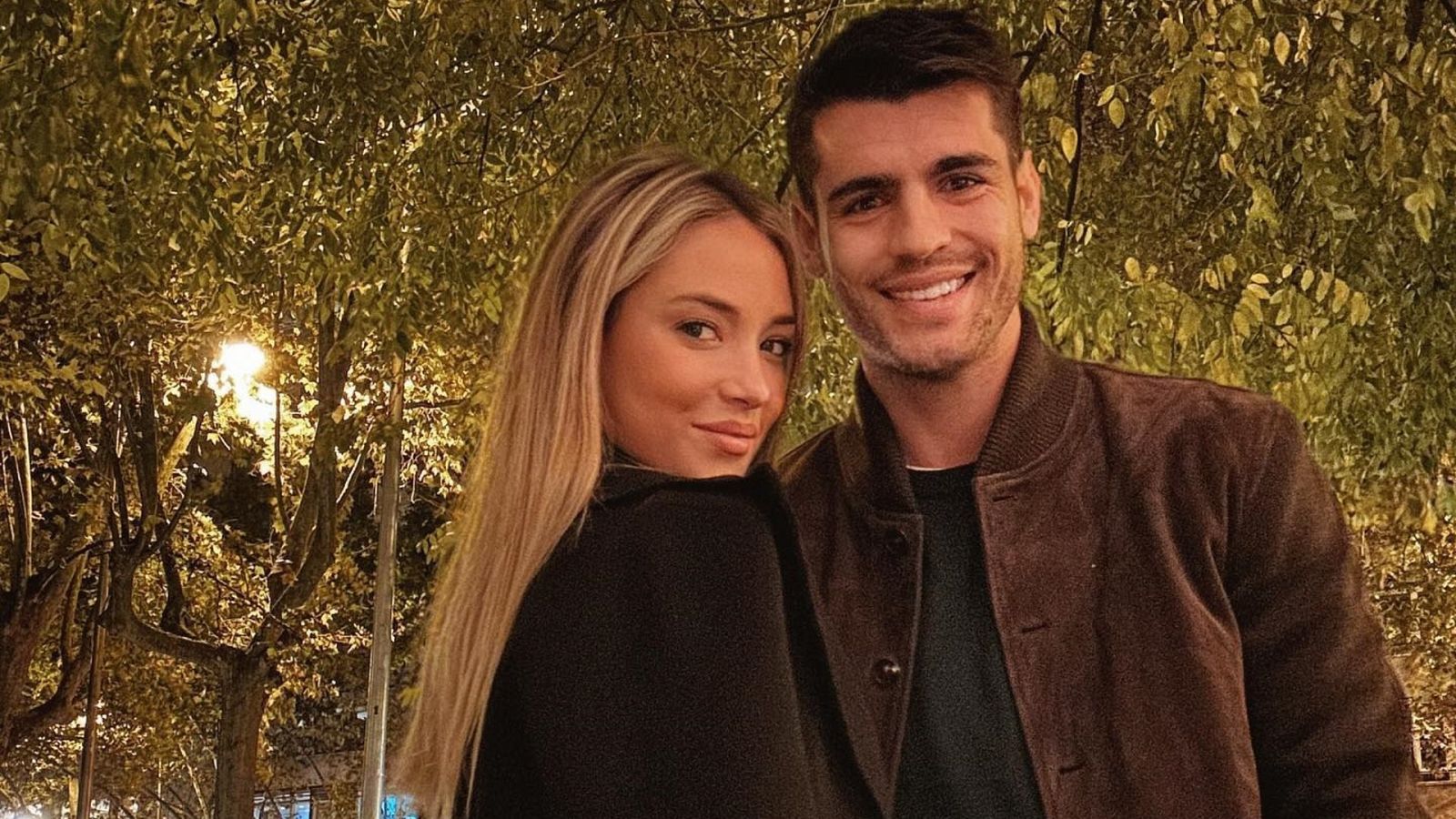 Alice Campello y Álvaro Morata