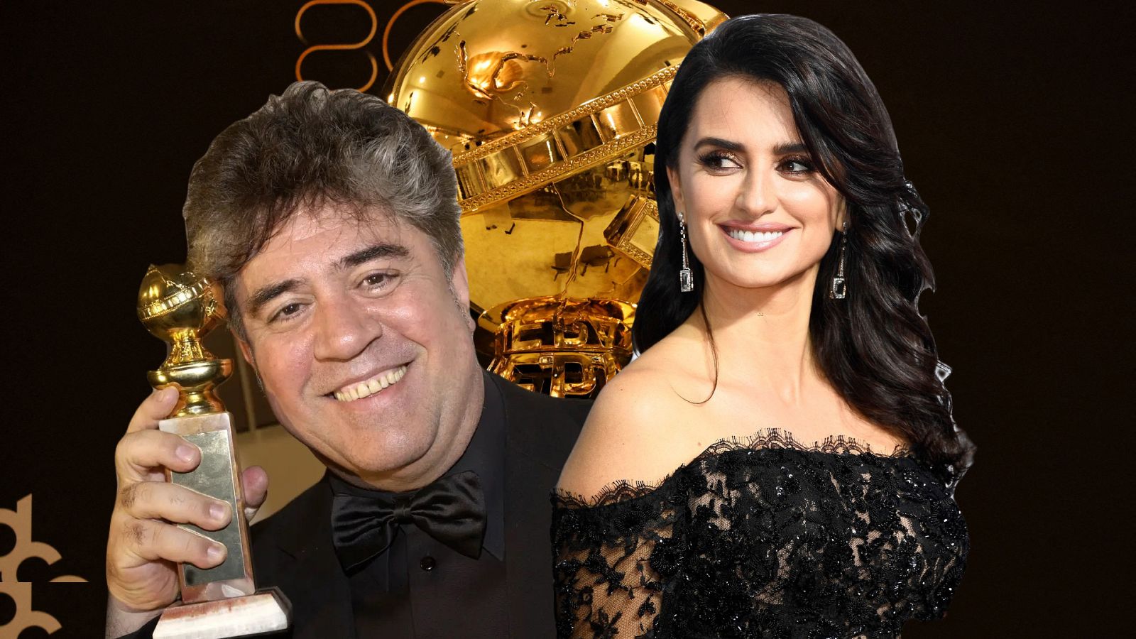Globos de Oro, españoles ganadores del premio