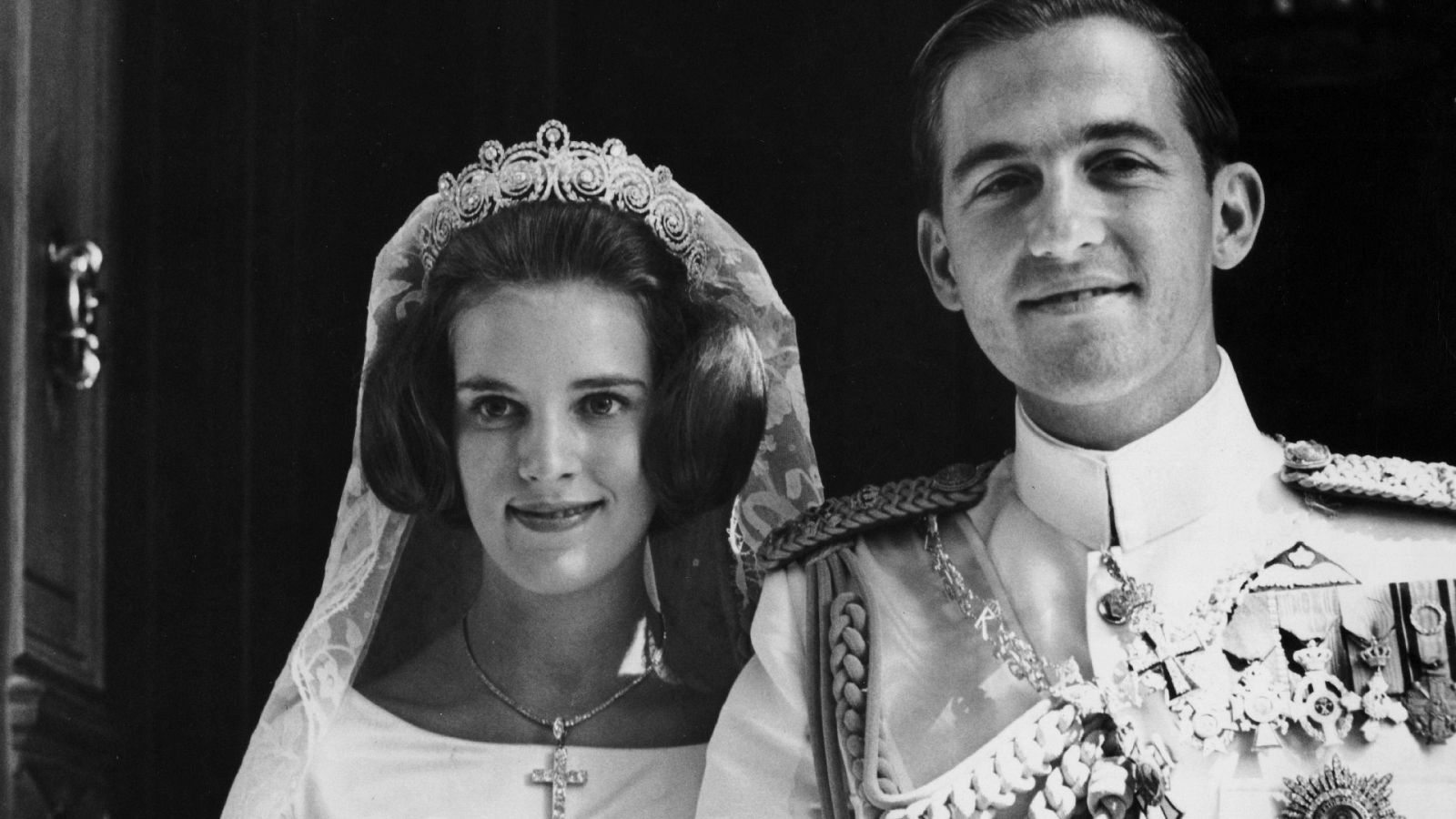 Así fue la boda de Constantino II y Ana María de Grecia