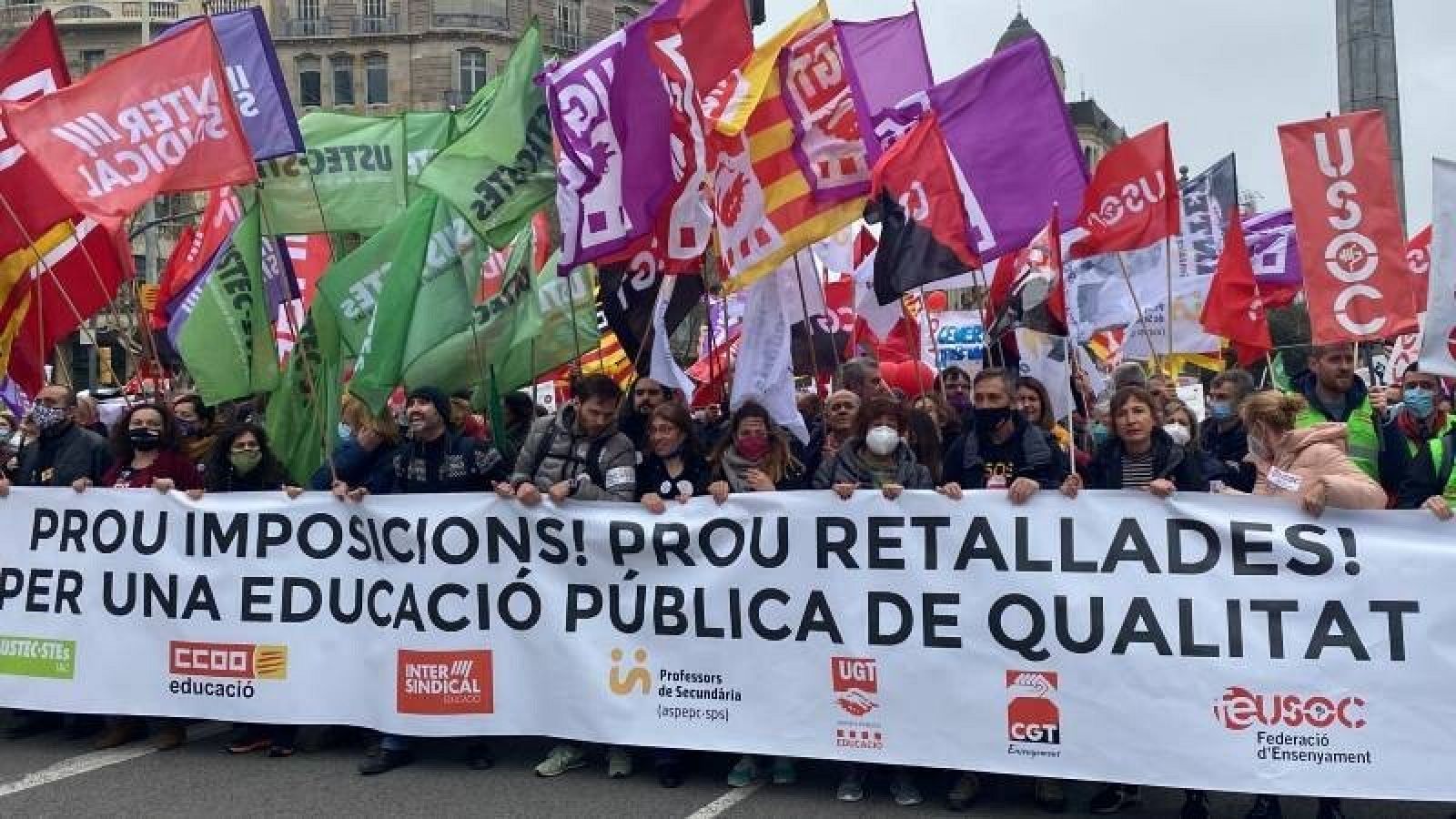 La Intersindical també convoca vaga pels propers 25 i 26 de gener