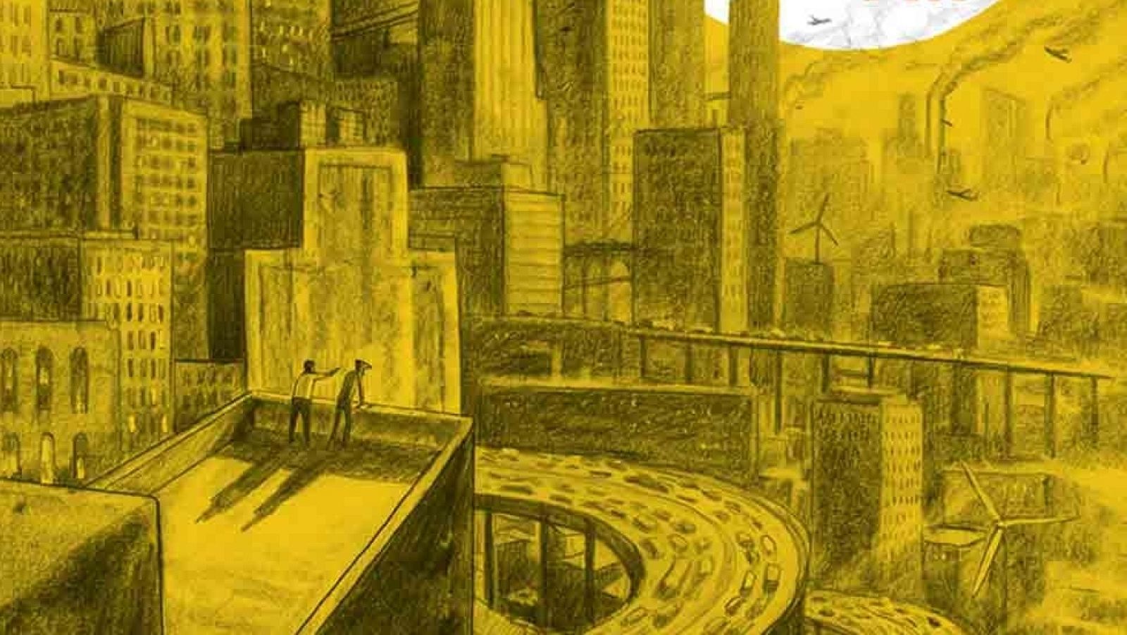 Detalle de la portada de 'El mundo sin fin'