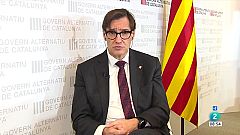 Salvador Illa: "Em té molt estranyat que es parli d'un acord avui"