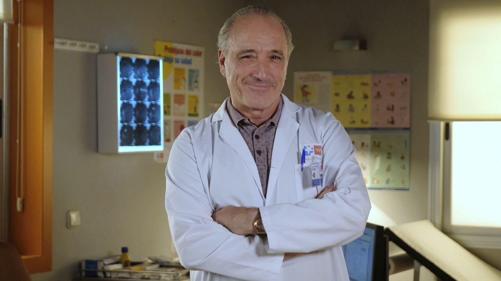 El actor Roberto Álvarez, en 'Servir y proteger'