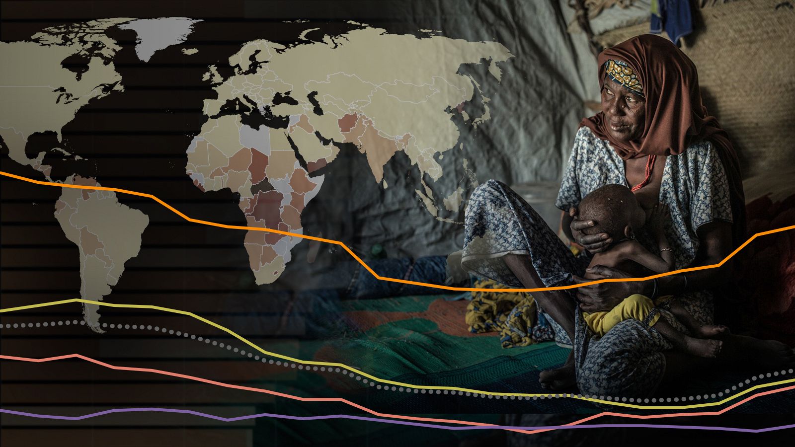La subalimentación afecta a un 20% de la población de África, el continente más castigado por la hambruna