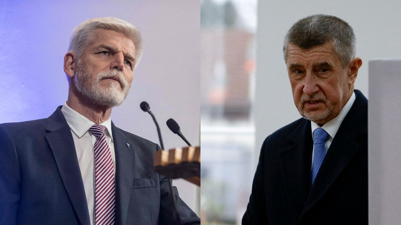 Petr Pavel y Andrej Babis