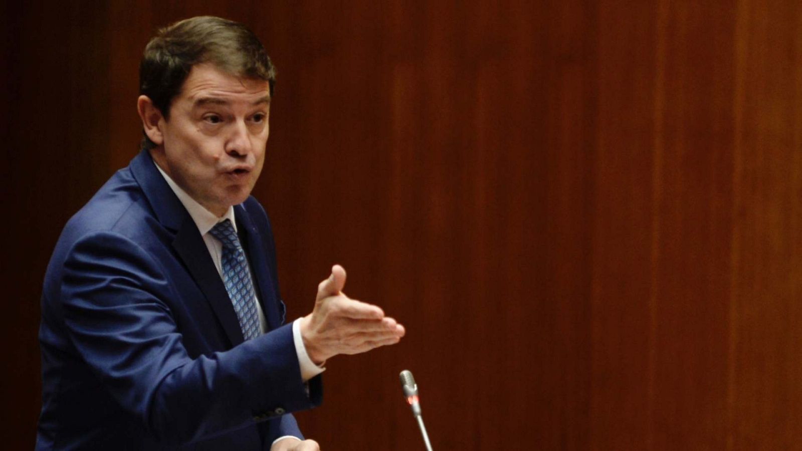 El presidente de la Junta de Castilla y León, Alfonso Fernández Mañueco, en una foto de archivo