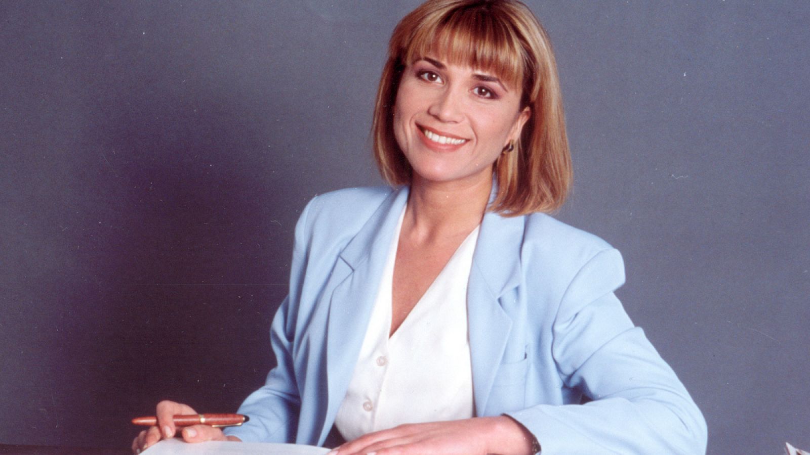 La presentadora Julia Otero