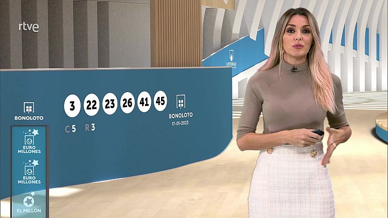Sorteo de la BonoLoto y Euromillones del martes 17 de enero