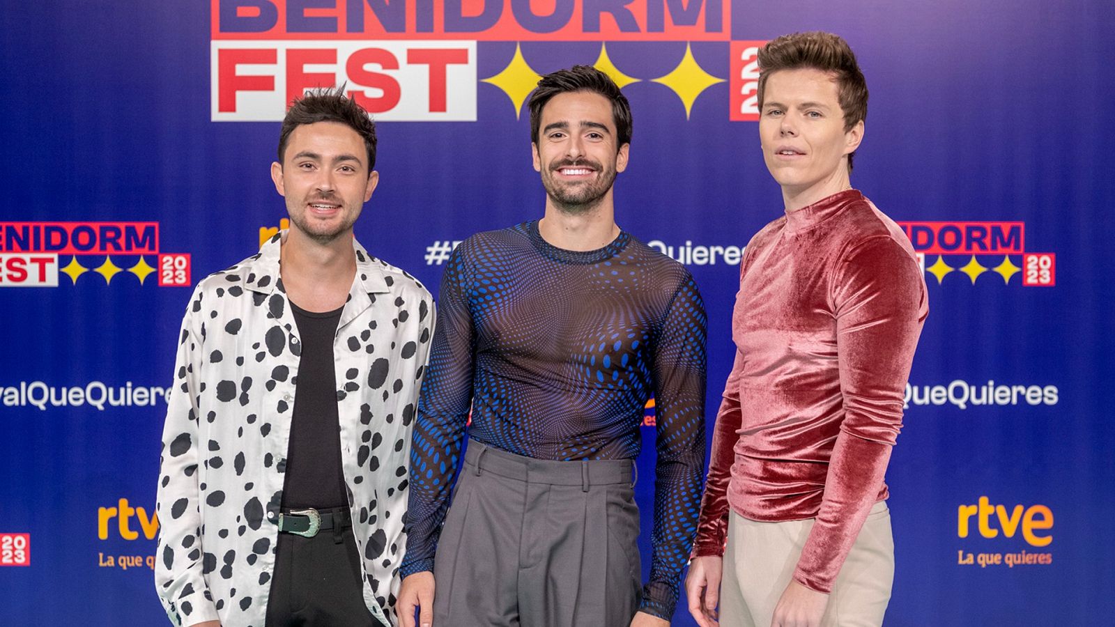 Meler en una rueda de prensa del Benidorm Fest