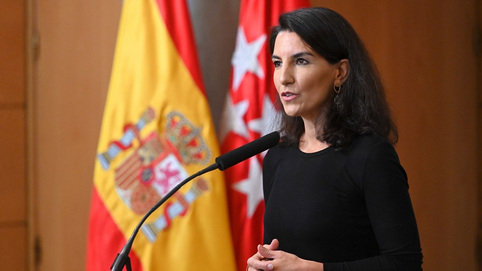 La portavoz de Vox, Rocío Monasterio