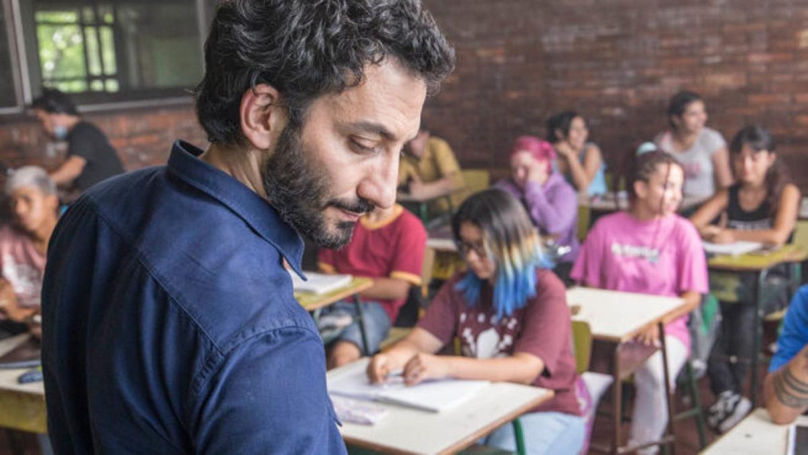 Juan Minujín, en 'El suplente'