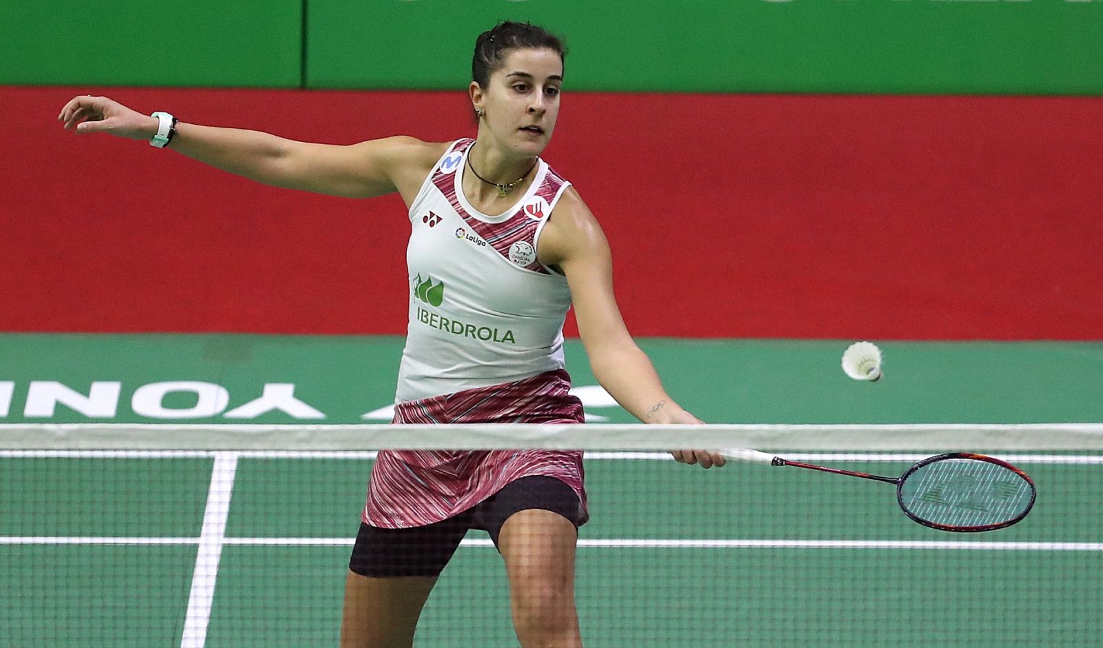 Carolina Marín, en el Abierto de la India