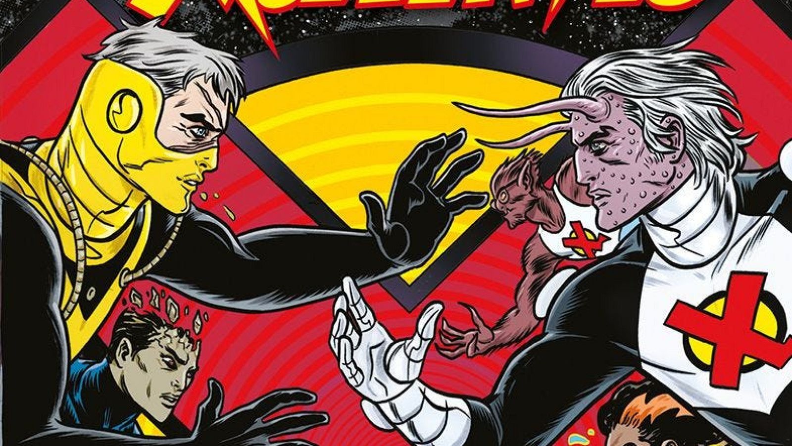 Detalle de la portada de 'Los X-Celentes'