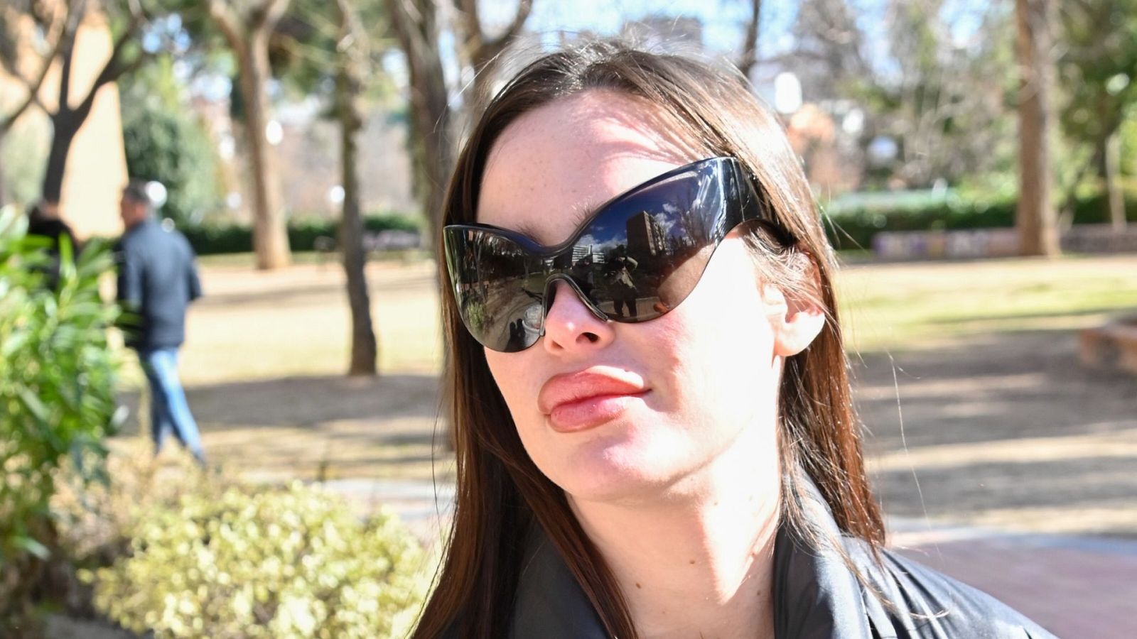 María Forqué en el homenaje a su madre