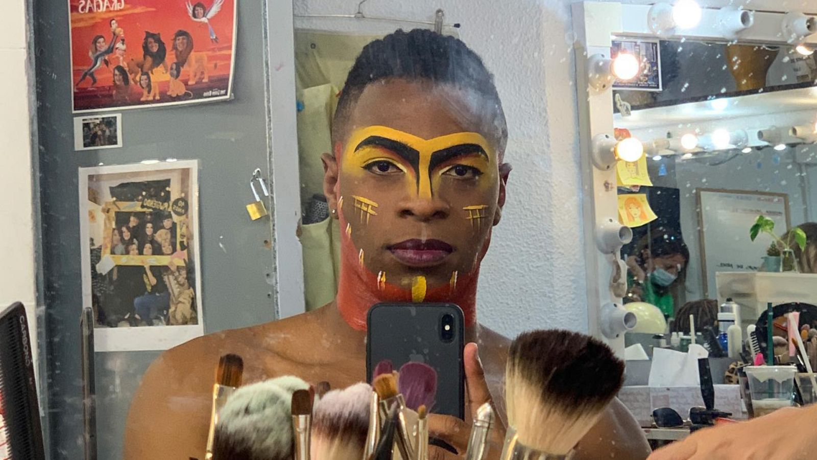 Famous, protagonista del musical 'El Rey León'