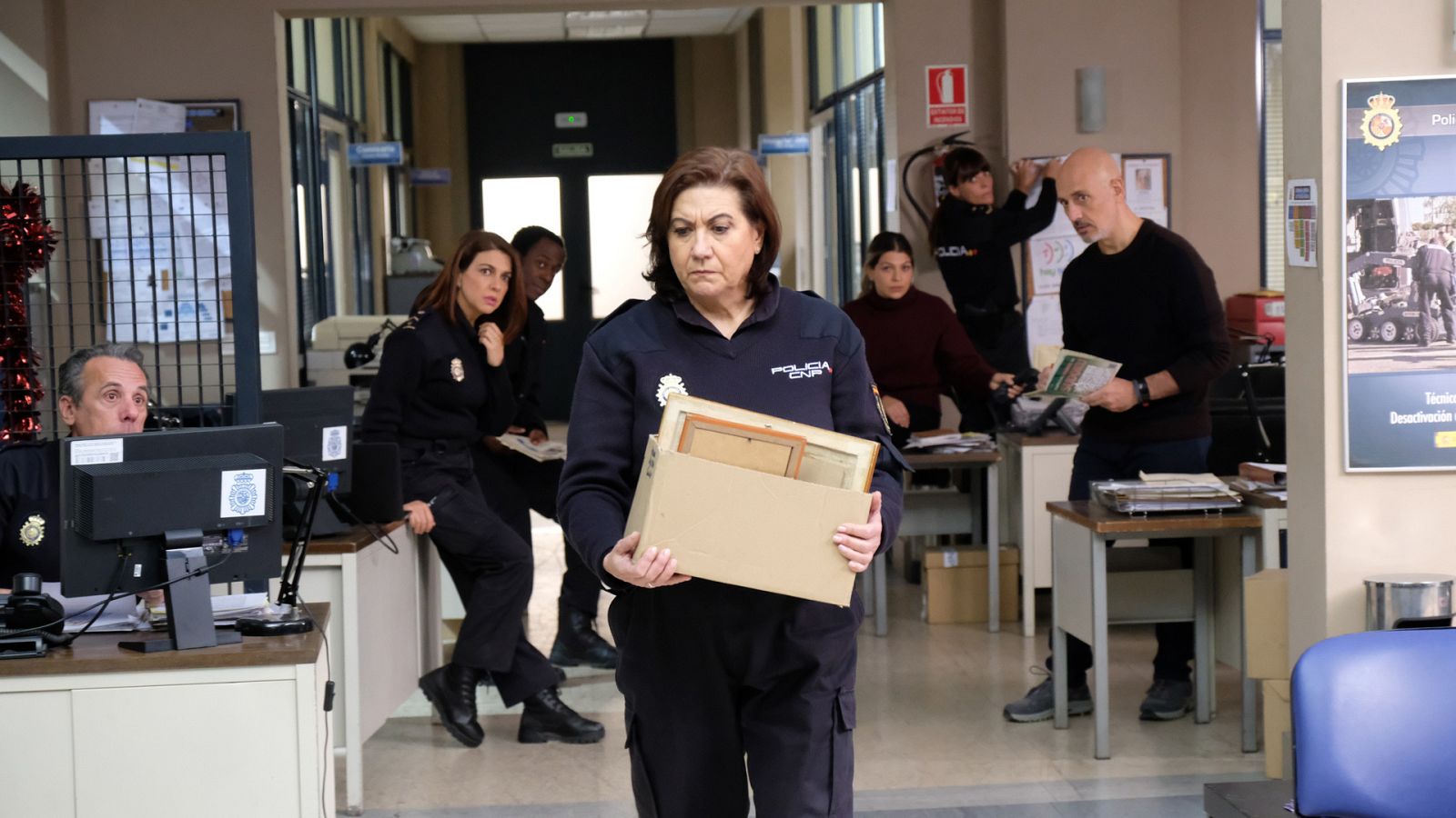 Luisa Martín empezó como la Inspectora Jefe Claudia Miralles en Servir y proteger