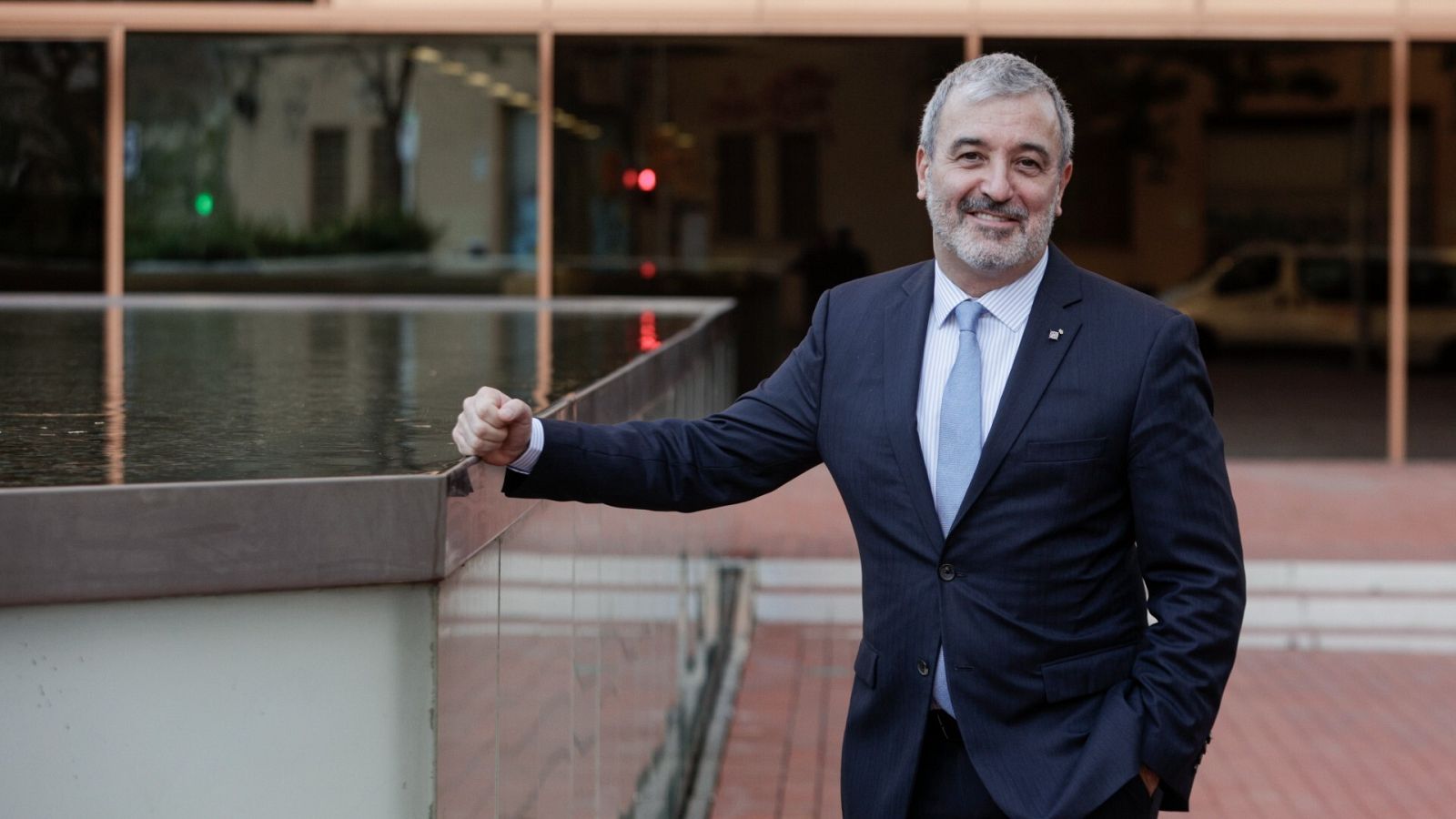 El candidato del PSC a la Alcaldía de Barcelona, Jaume Collboni