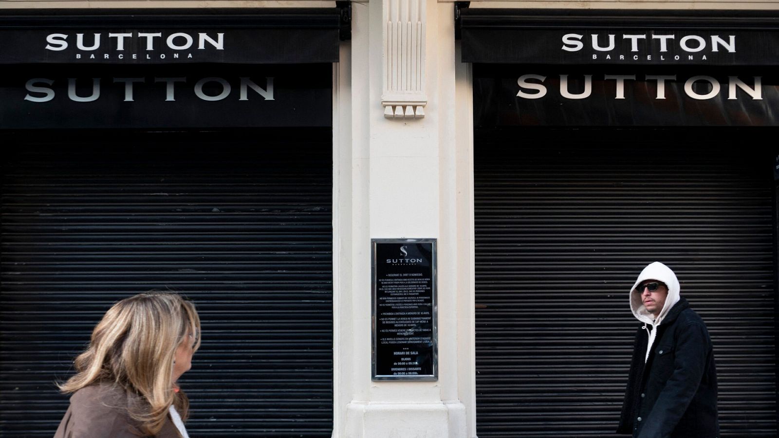 Discoteca Sutton en Barcelona, donde tuvo lugar la presunta agresión sexual