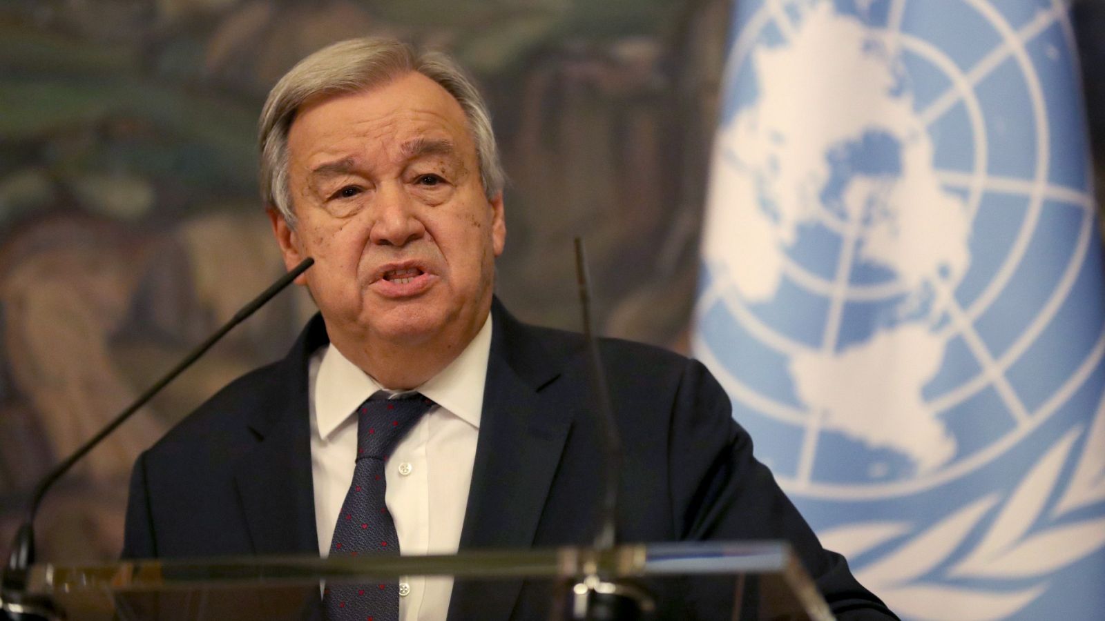 El secretario general de la ONU, António Guterres