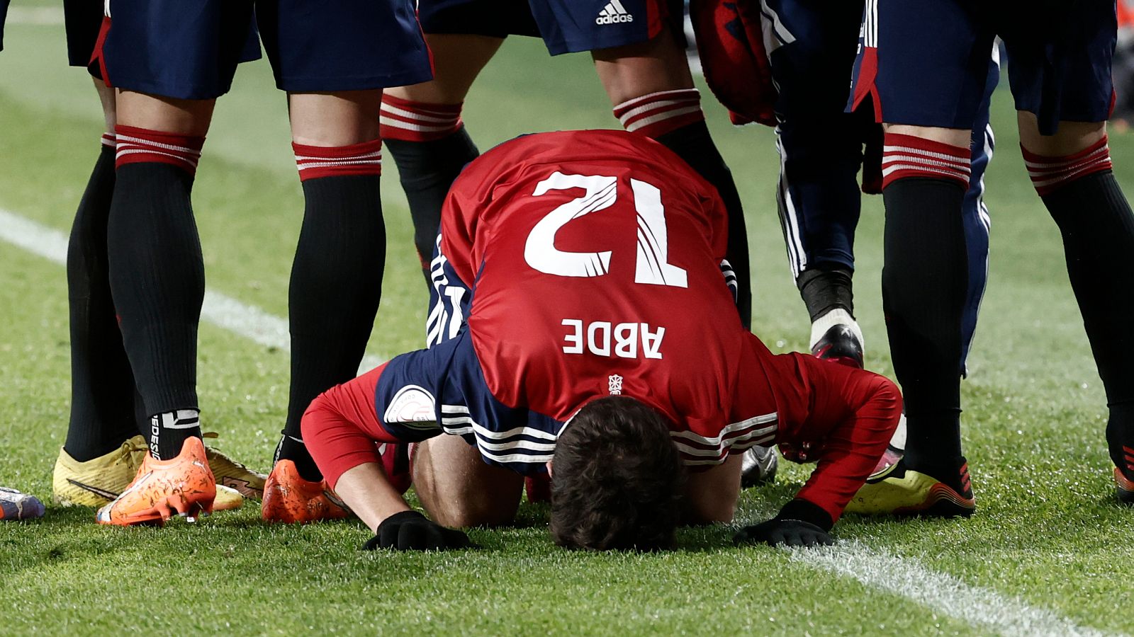 Un gran gol de Abde en la prórroga metió a Osasuna en semifinales