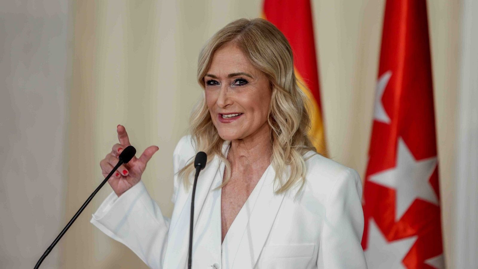 La expresidenta de la Comunidad de Madrid Cristina Cifuentes