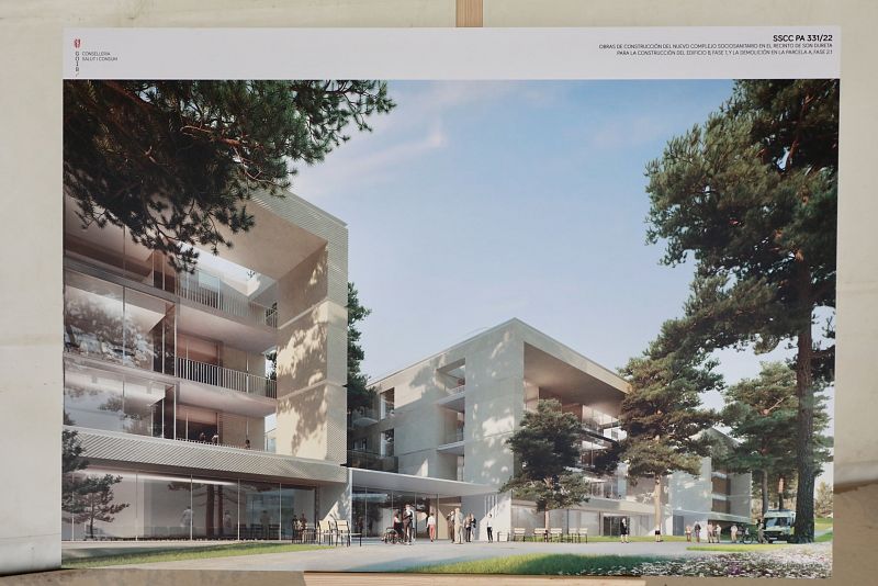 El Govern presenta el projecte arquitect�nic dels edificis del Parc Sanitari Nou Son Dureta