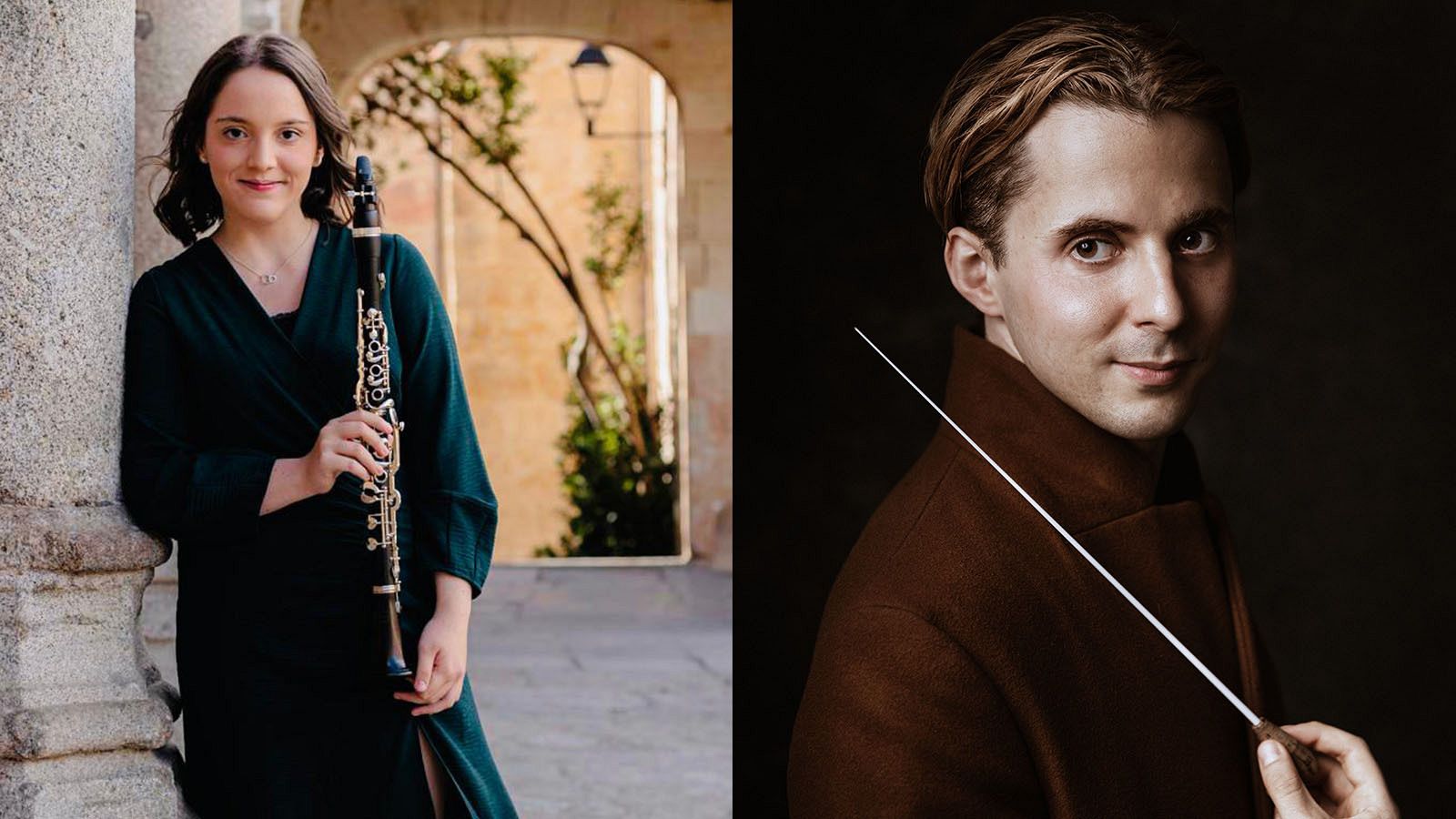 Sinfona del Nuevo Mundo, de Dvork y Concierto para clarinete nm. 1 de Weber, con Claudia Aliaj