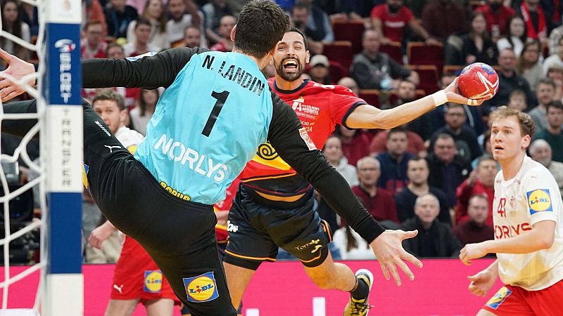 Espa�a 23-26 Dinamarca: Landin detiene el sue�o de los Hispanos, que luchar�n por el bronce