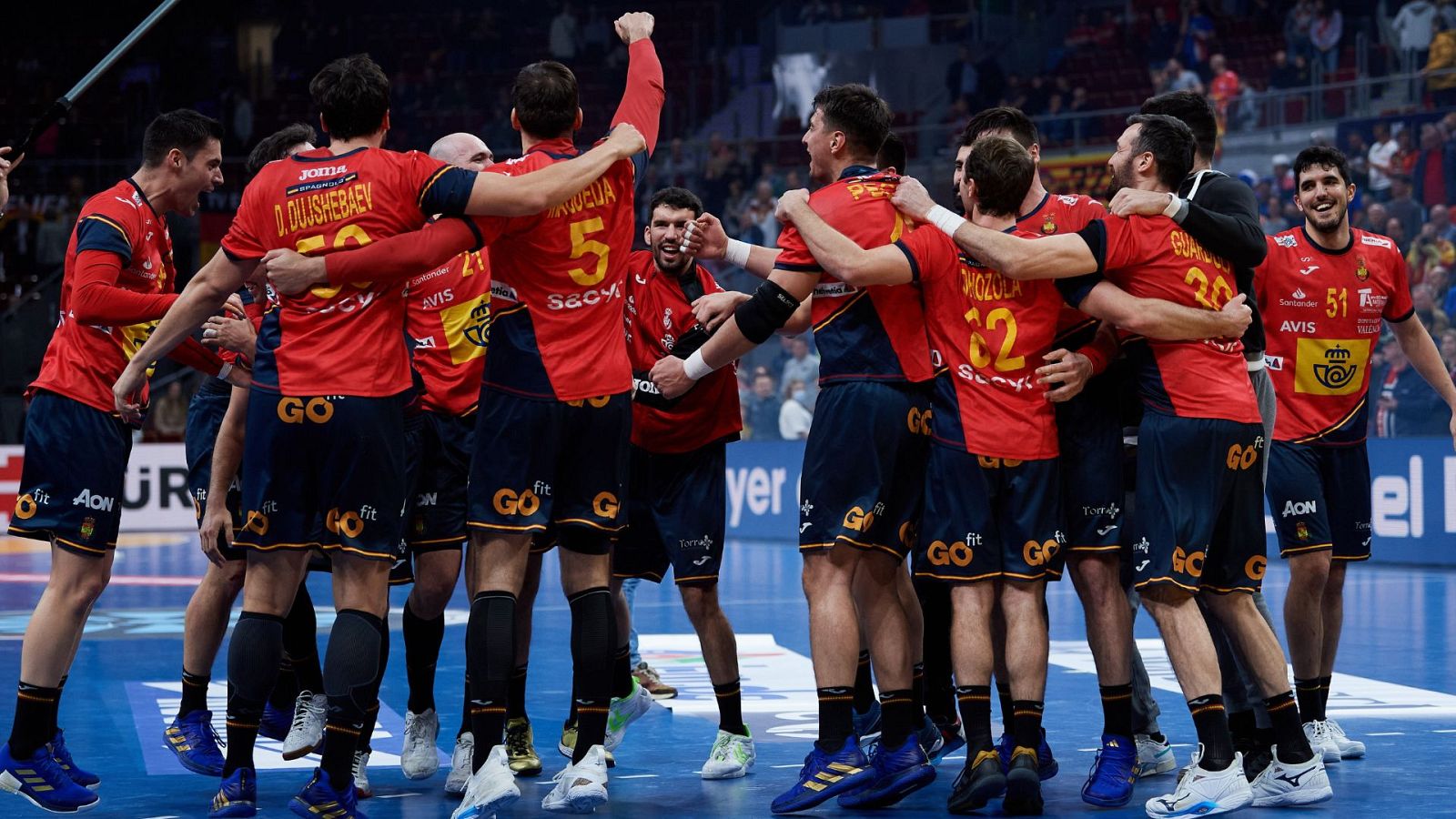 España logra su billete a la semifinal ante Noruega