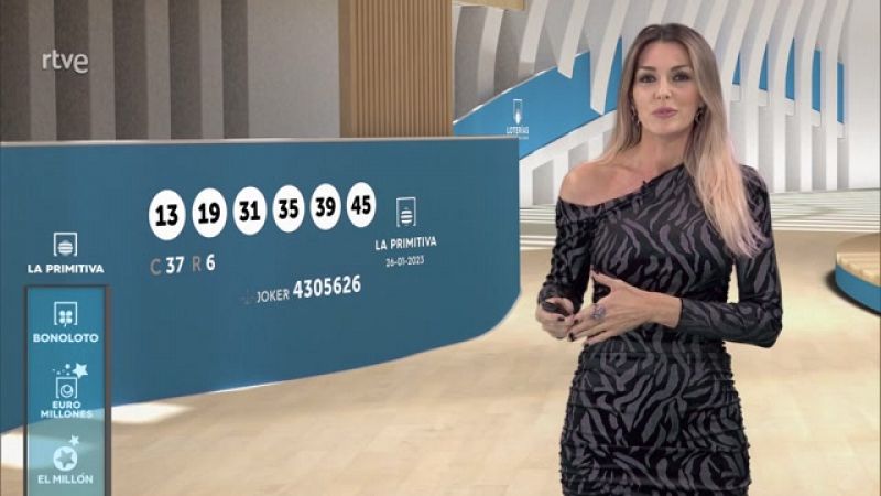Sorteo de la BonoLoto, Primitiva y Lotera Nacional del jueves 26 de enero