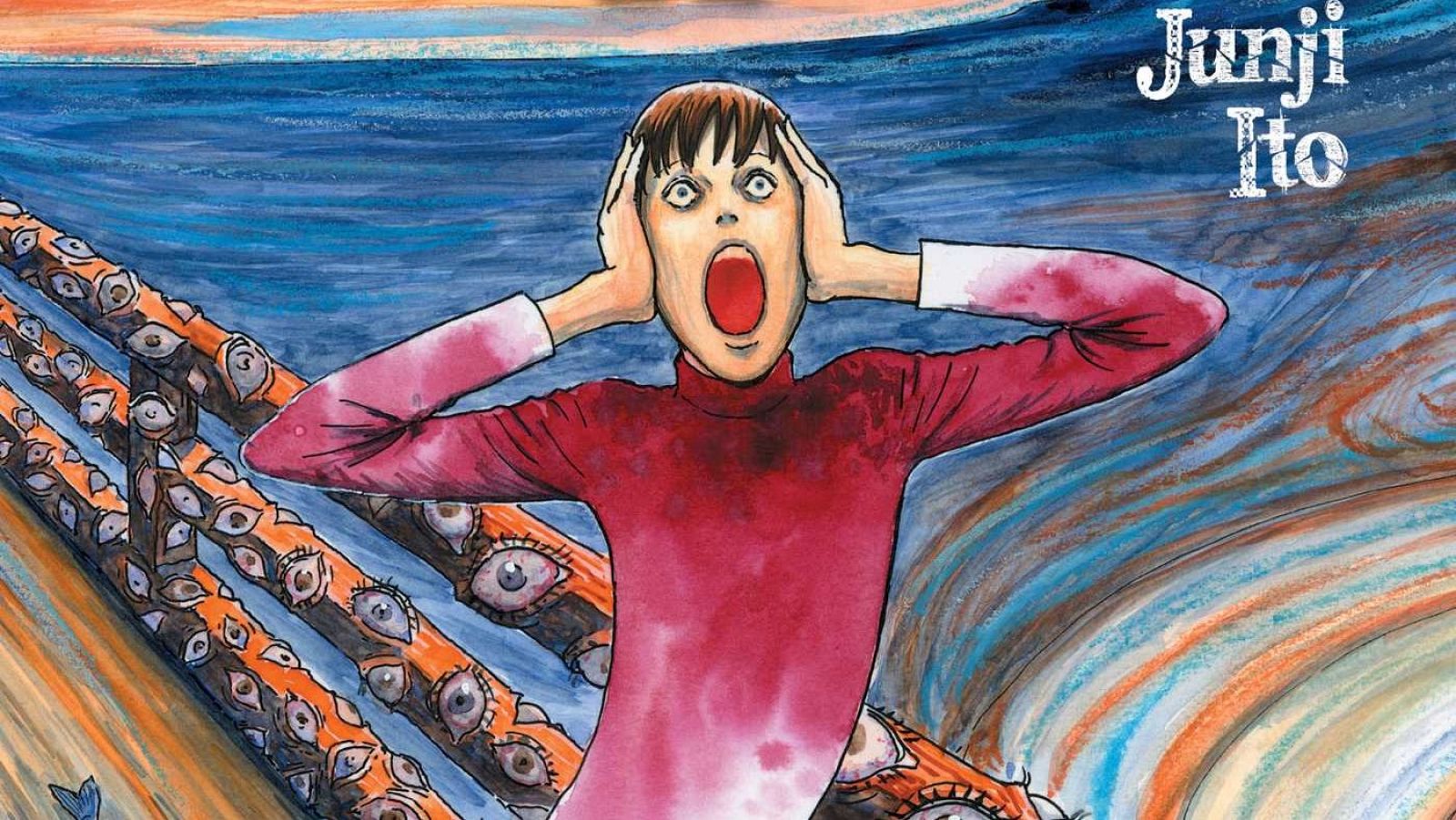 Detalle de una ilustración de Junji Ito